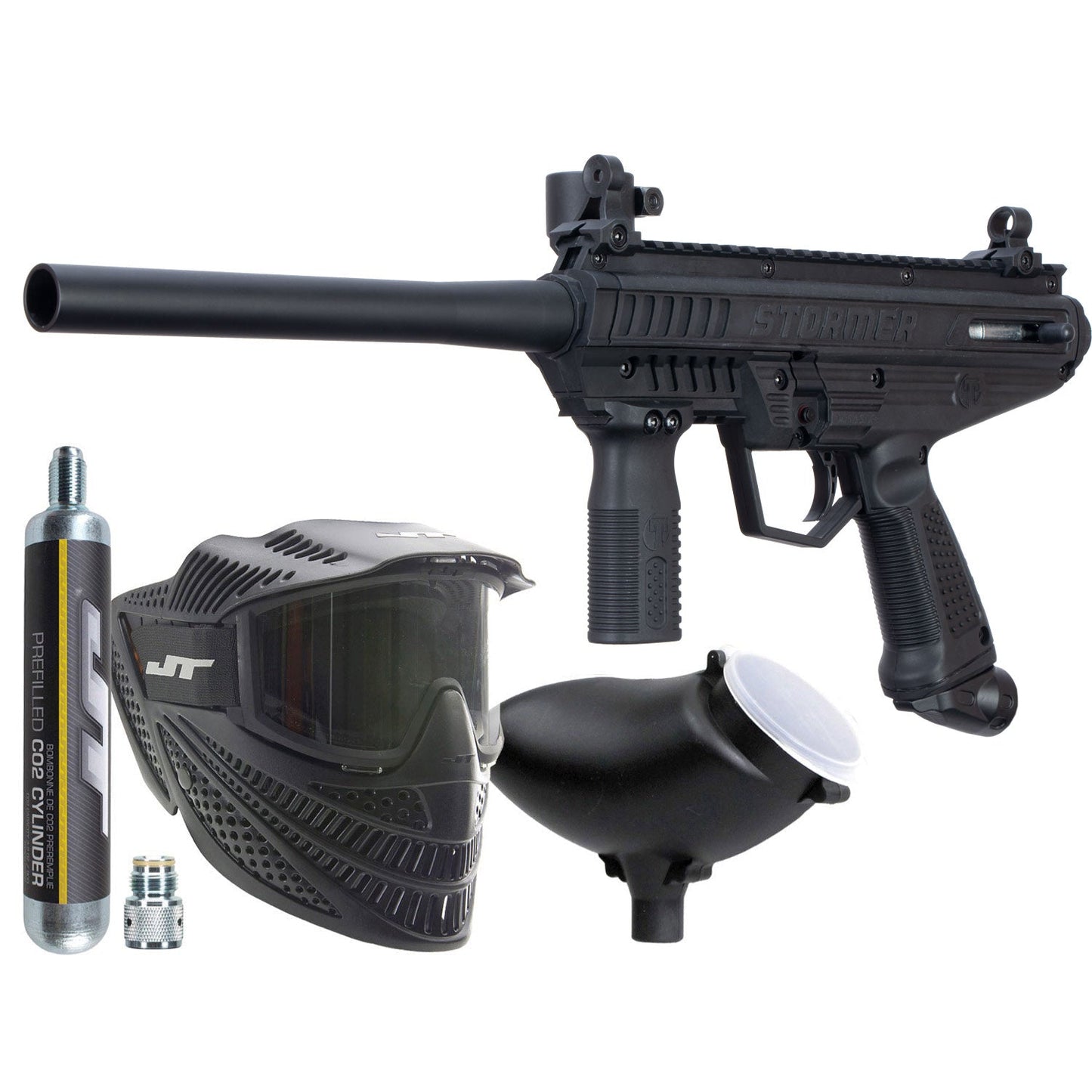 Tippmann Stormer Basic Powerpack - Raptor Mask/90g CO2/Loader/Squeegee