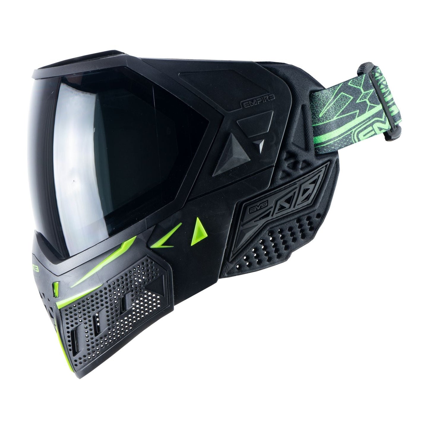 Empire EVS Black/Lime Green w/ Thermal Clear Lens