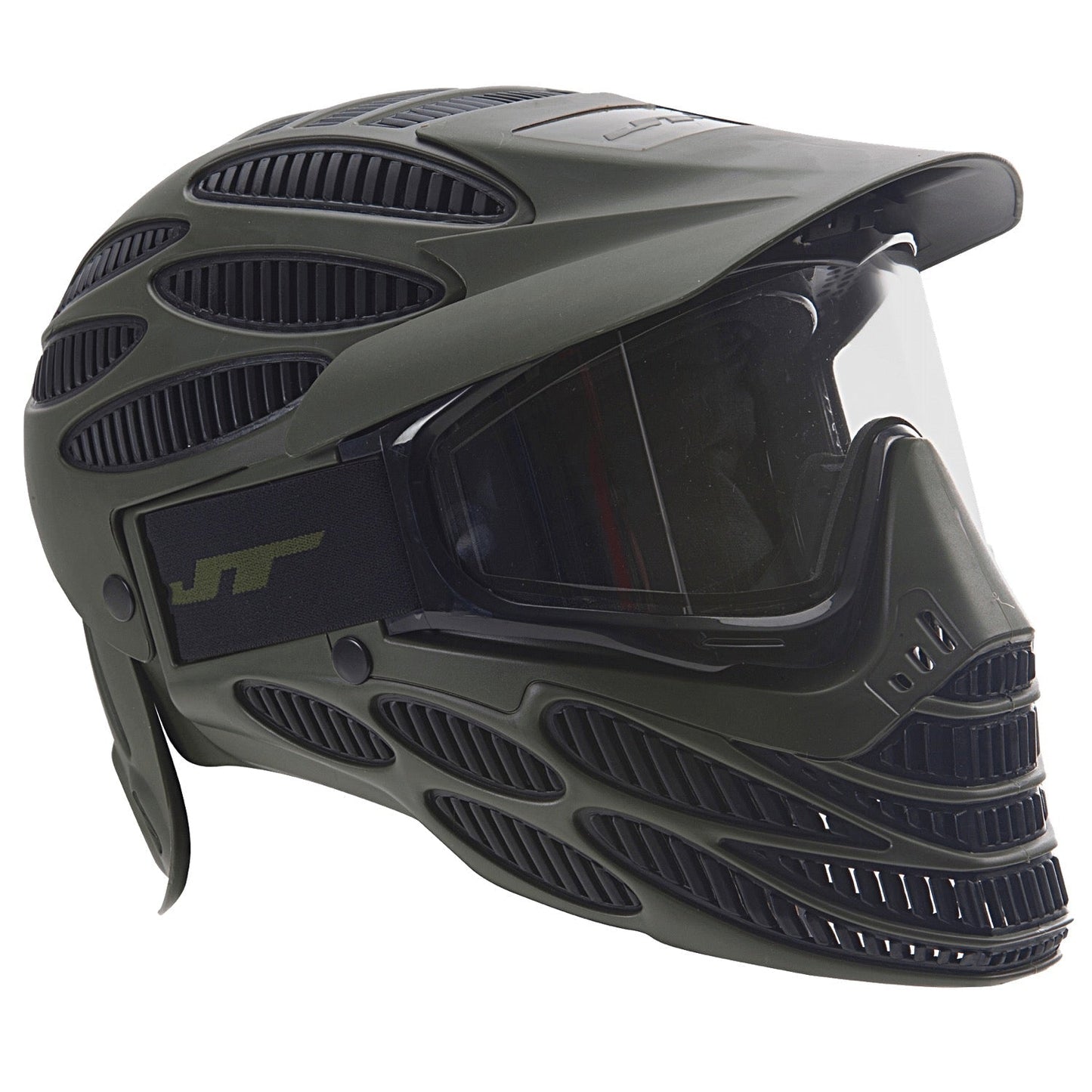 JT Flex 8 - Olive - Full Cover Paintball Mask