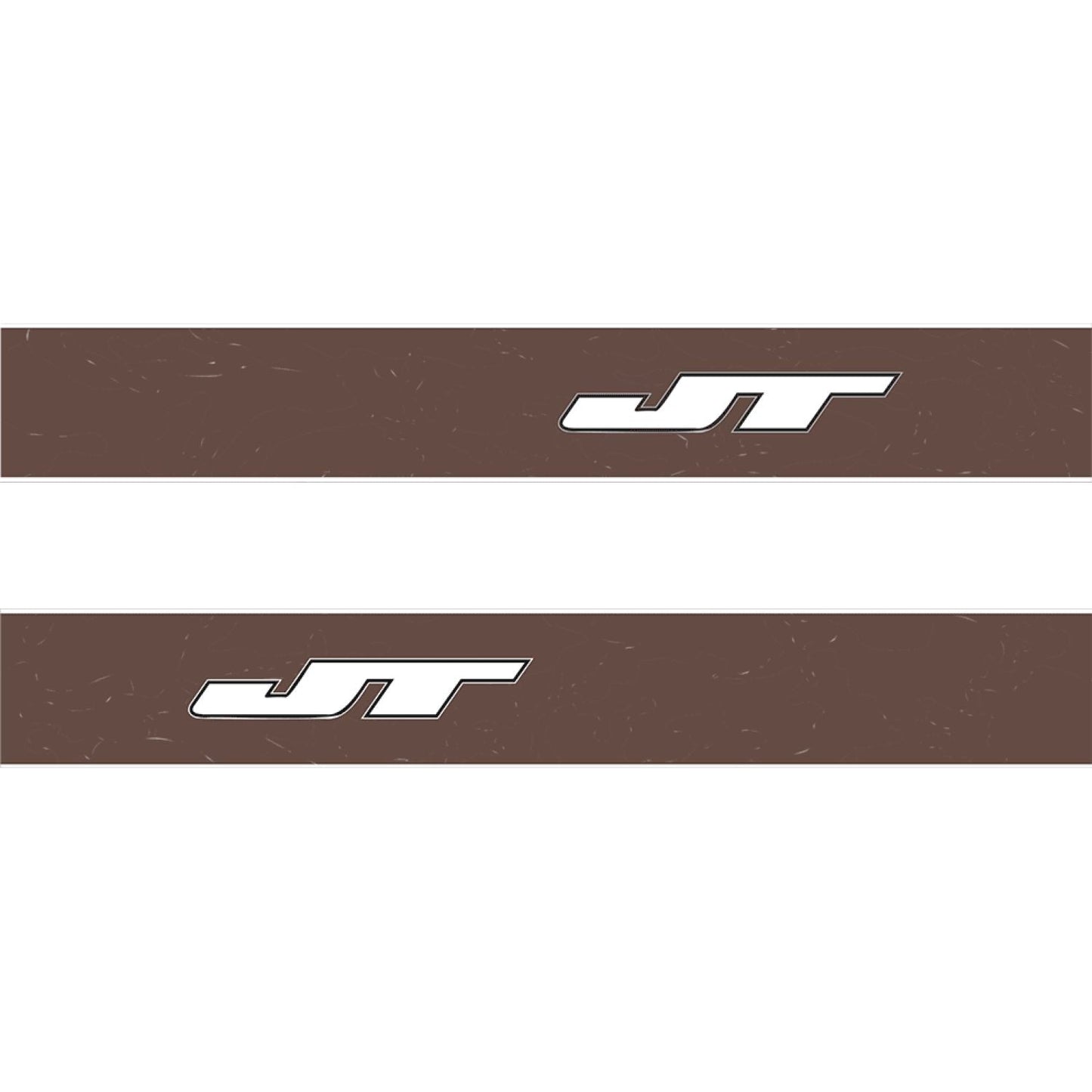 JT Brown/White Proflex Strap