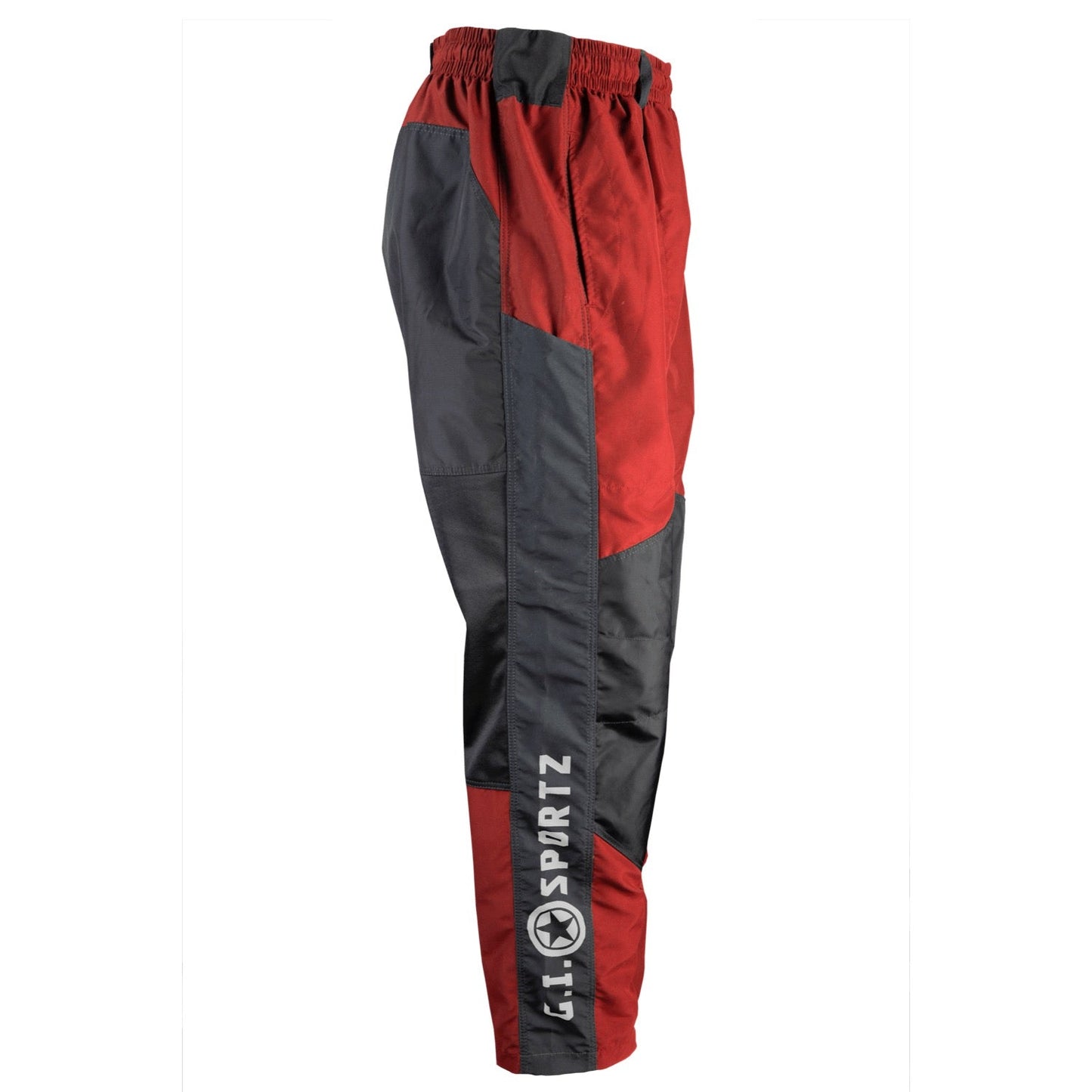 G.I. Sportz Grind Paintball Pants - Black/Red