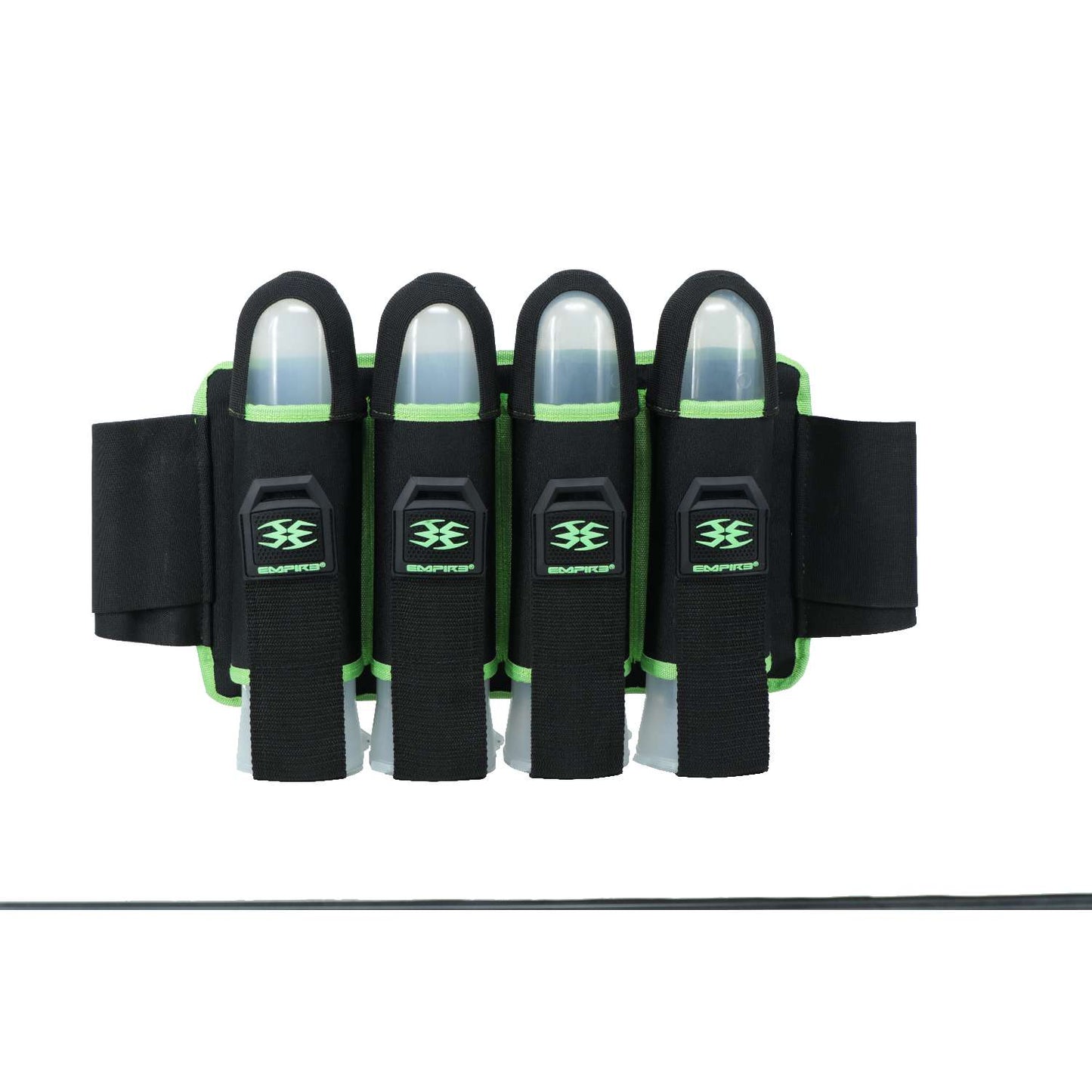 Empire Omega 4 Pod Harness - Black w/ Lime