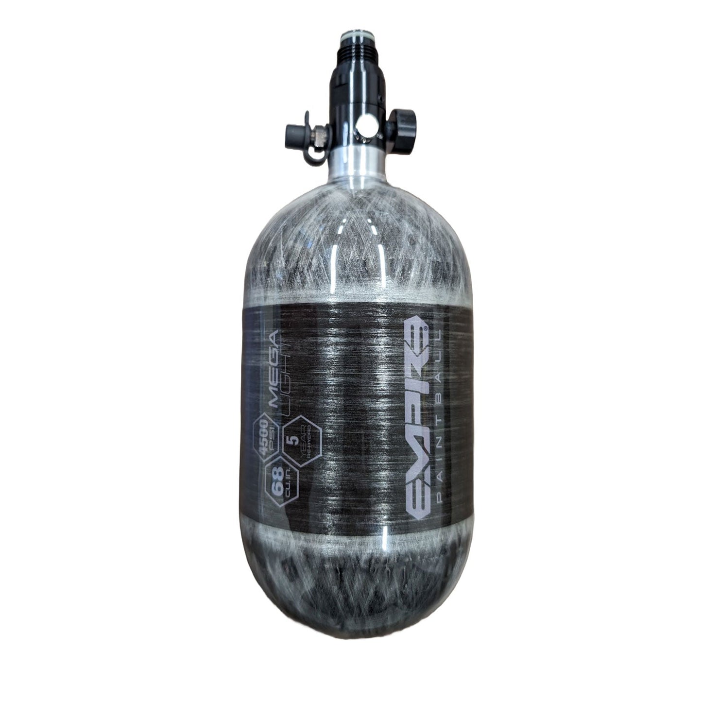 Empire Mega Lite 68/4500 Compressed Air Paintball Tank - Grey