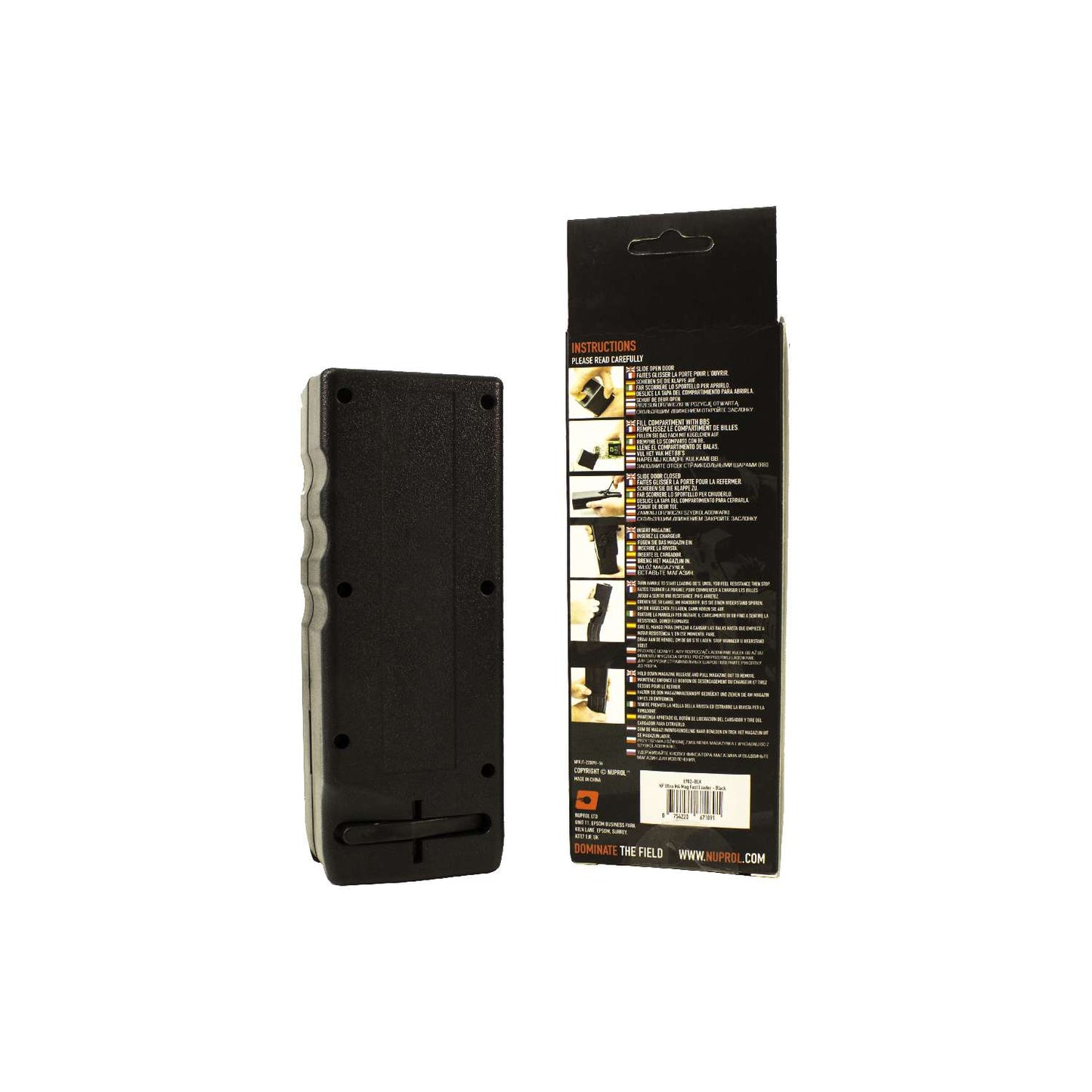 NP Ultra M4 Airsoft Mag Fast Loader - Black