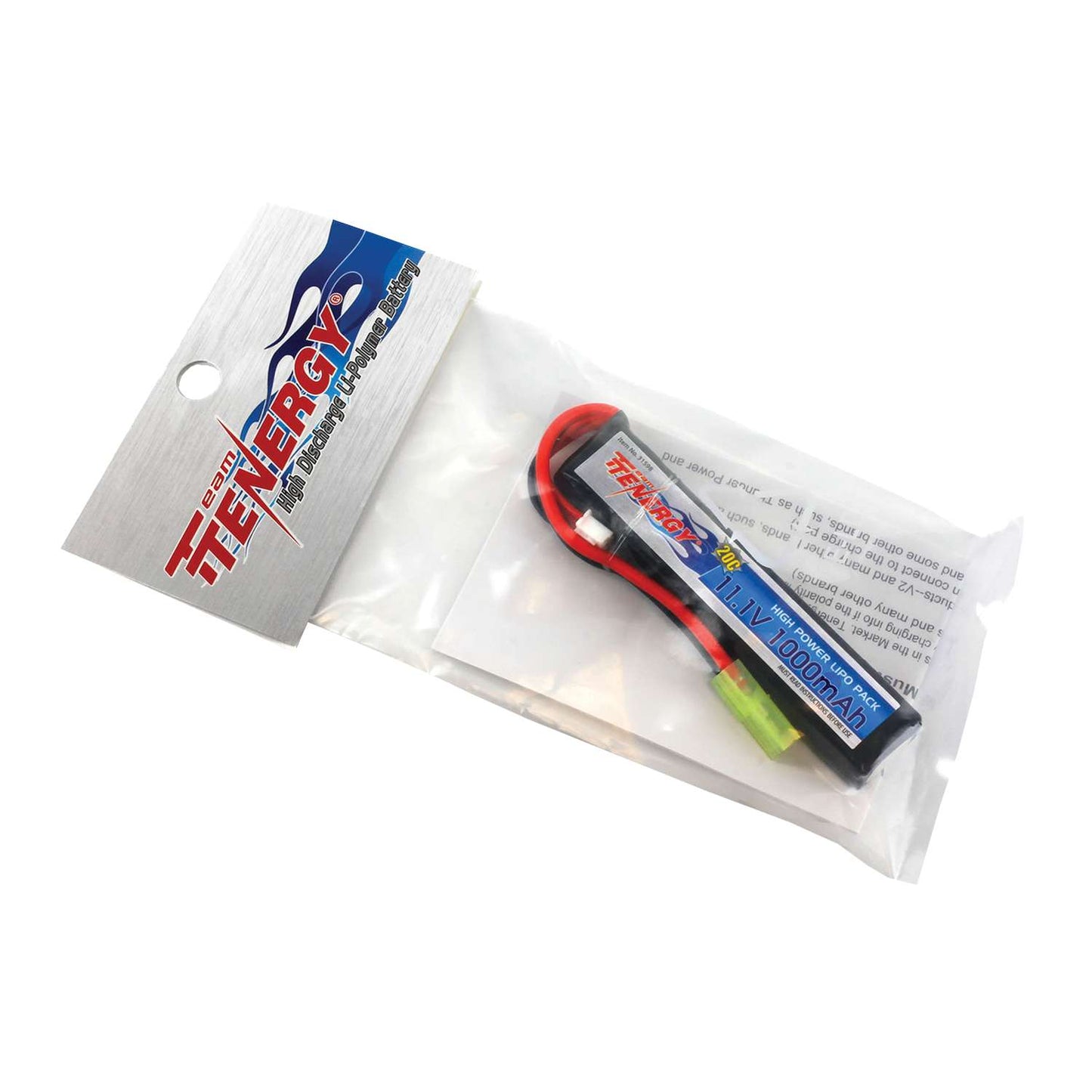 Tenergy 11.1V 1000mAh Battery