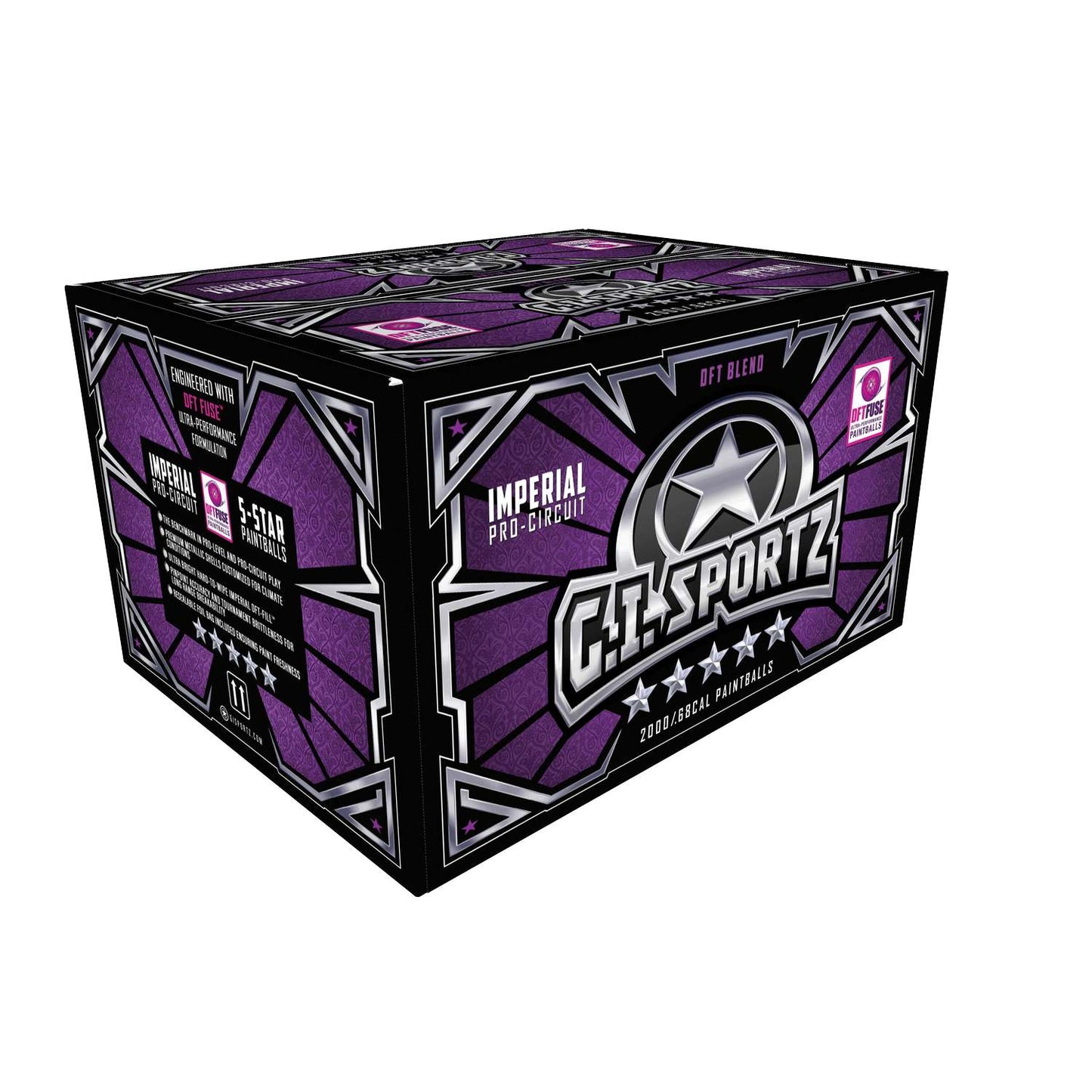 G.I. Sportz 5-STAR Paintballs - 2000ct