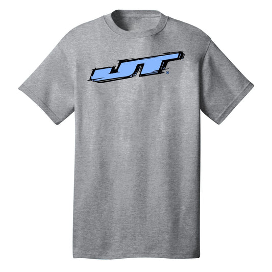 JT Grunge Logo T-shirt - Grey