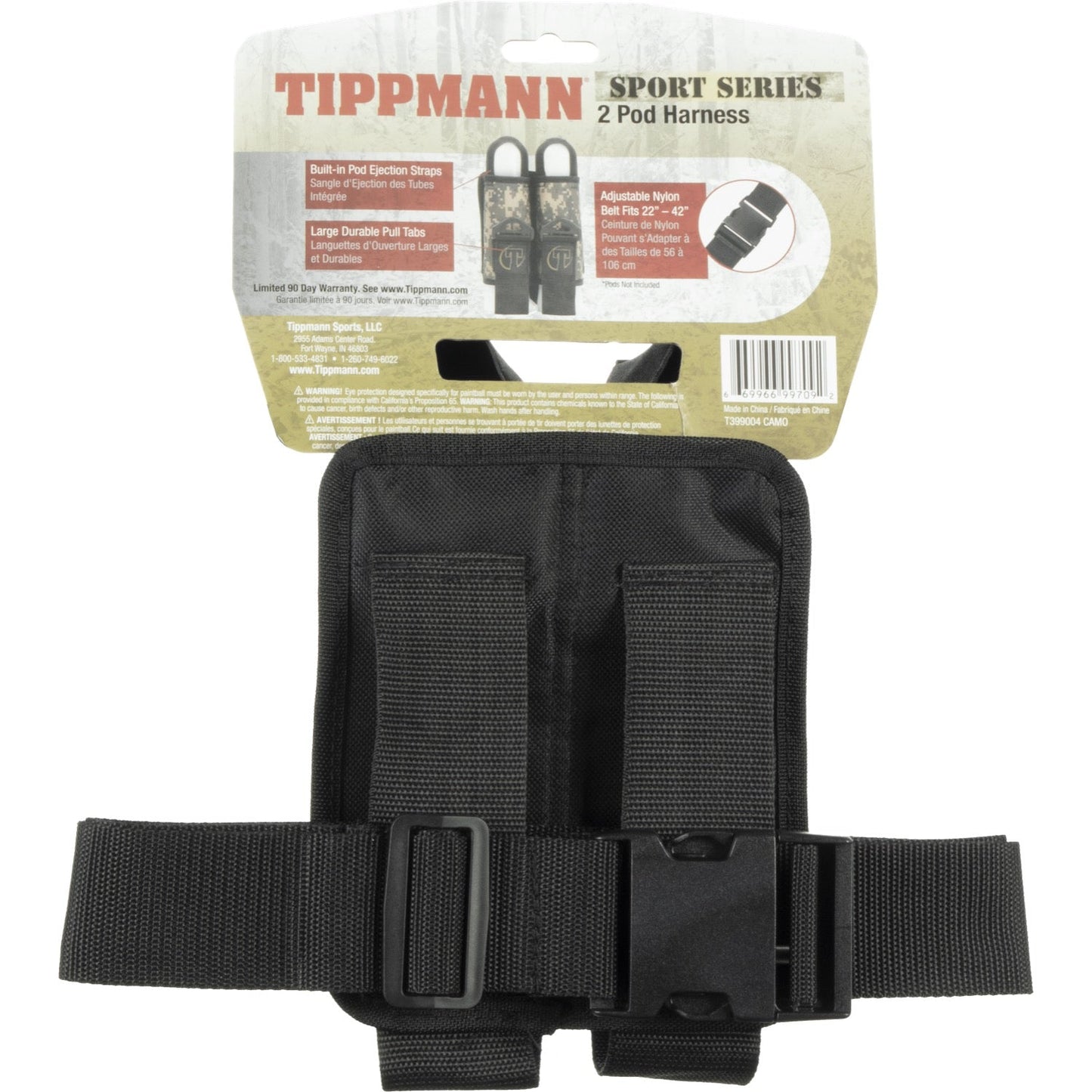 Tippmann Sport Series Digi Camo 2-Pod Paintball Harness